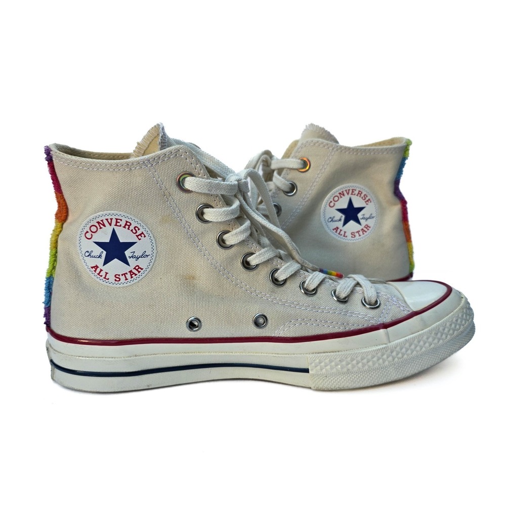 Converse Chuck 70 Pride Parade 2017 Rainbow Hi 158420C Mens 6.5 Womens 8.5 - Picture 7 of 15